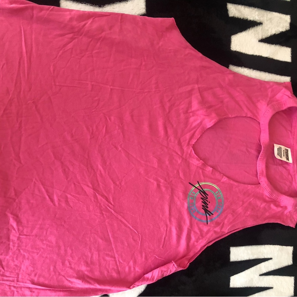 Pink Sleeveless Top